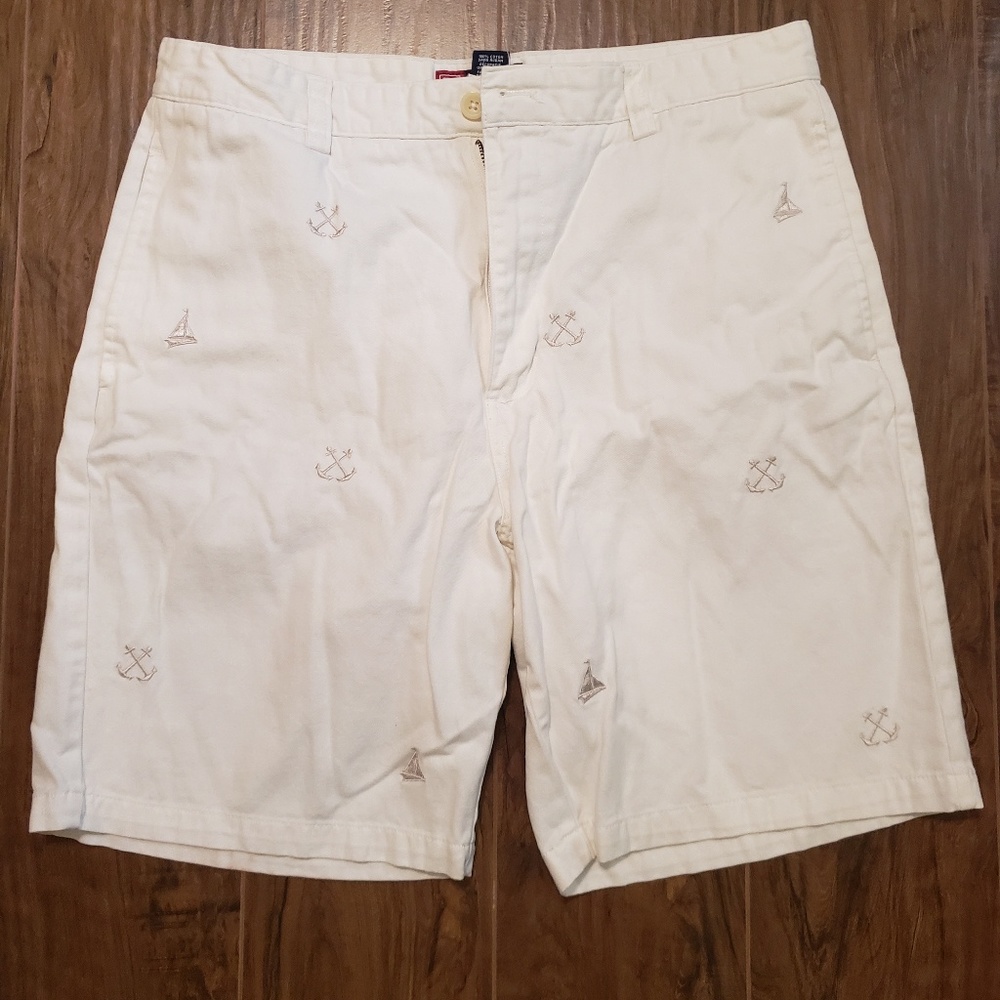 Mens flat front shorts